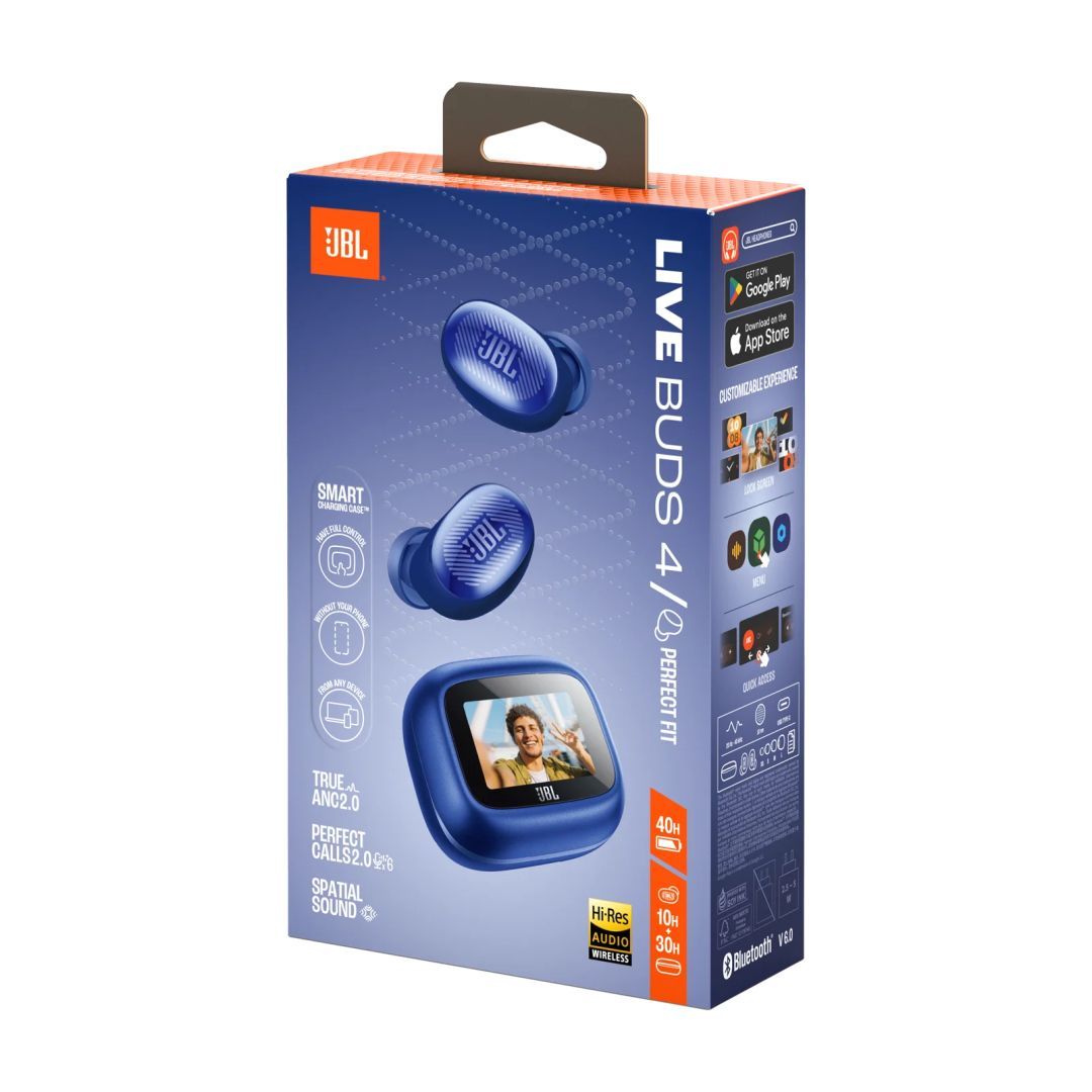 JBL Live Buds 4 Bluetoth Headset Blue JBL Live Buds 4 Bluetoth Headset Blue