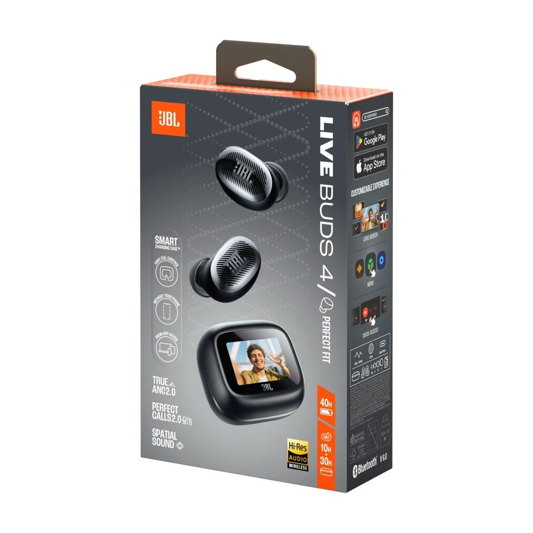 JBL Live Buds 4 Bluetoth Headset Black JBL Live Buds 4 Bluetoth Headset Black
