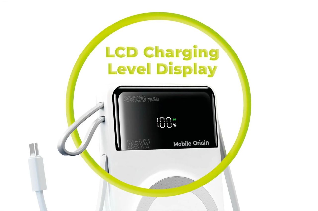Mobile Origin PB15 20000mAh PowerBank White Mobile Origin PB15 20000mAh PowerBank White