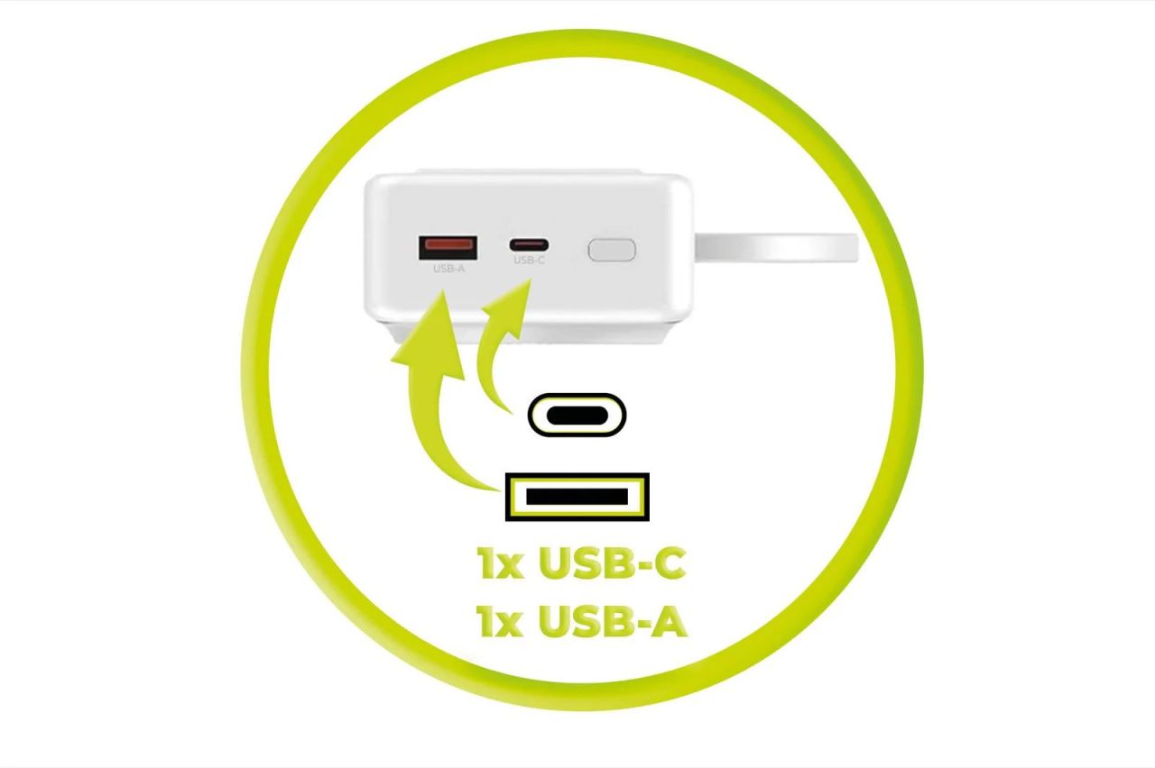 Mobile Origin PB15 20000mAh PowerBank White Mobile Origin PB15 20000mAh PowerBank White