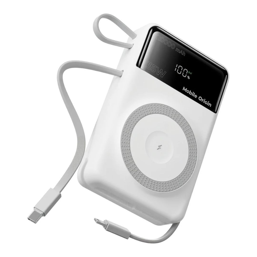 Mobile Origin PB15 20000mAh PowerBank White Mobile Origin PB15 20000mAh PowerBank White
