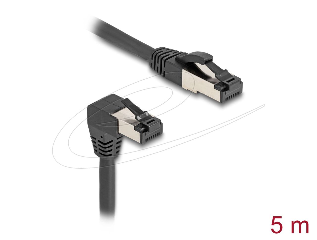 DeLock CAT8.1 S-FTP Patch Cable 5m Black DeLock CAT8.1 S-FTP Patch Cable 5m Black