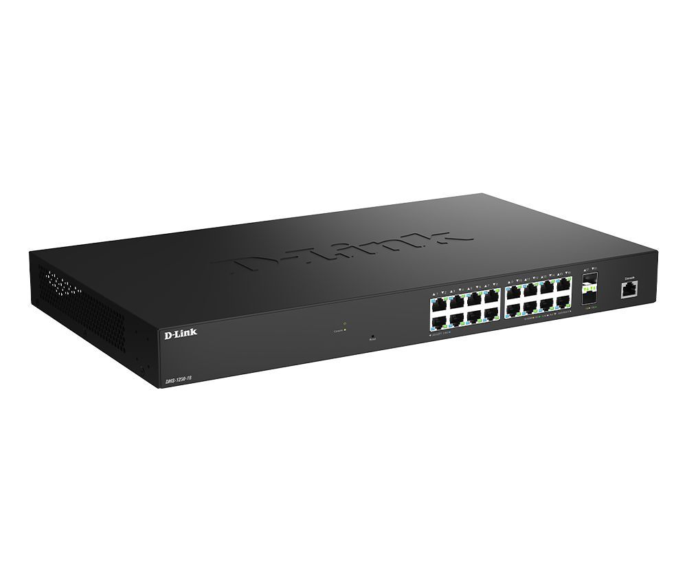 D-Link DMS-1250-18 18-Port 2.5G Smart Managed Switch D-Link DMS-1250-18 18-Port 2.5G Smart Managed Switch