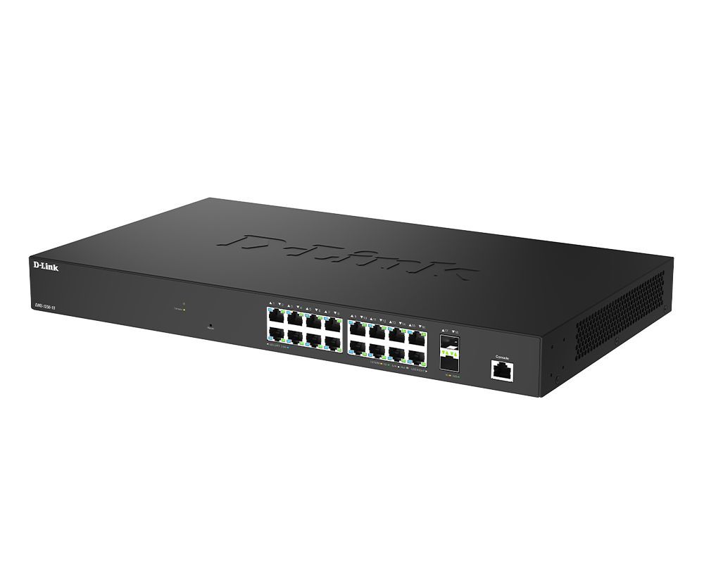 D-Link DMS-1250-18 18-Port 2.5G Smart Managed Switch D-Link DMS-1250-18 18-Port 2.5G Smart Managed Switch