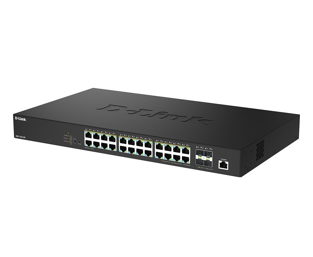 D-Link DMS-1250-28P 28-Port 2.5G Smart Managed Switch D-Link DMS-1250-28P 28-Port 2.5G Smart Managed Switch