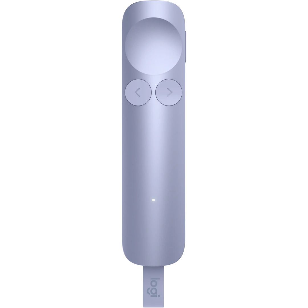Logitech Spotlight 2 Wireless Presenter Red Laser Light Lilac