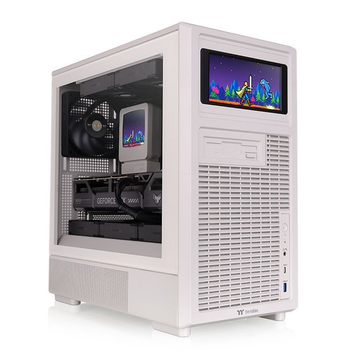 Thermaltake Retro 260 Tempered Glass Beige Thermaltake Retro 260 Tempered Glass Beige