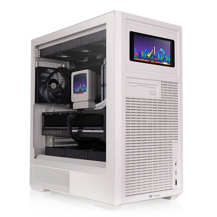 Thermaltake Retro 360 Tempered Glass Beige Thermaltake Retro 360 Tempered Glass Beige