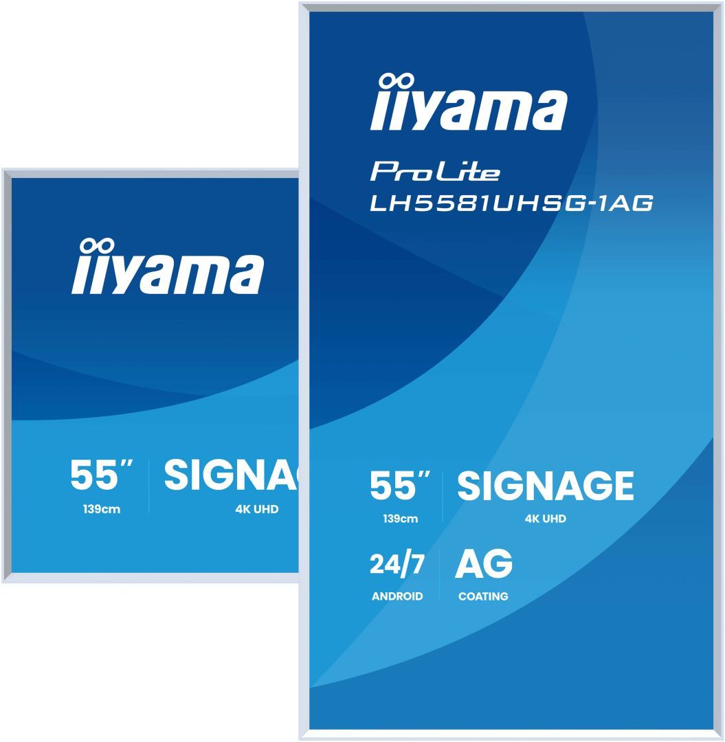 iiyama 55" LH5581UHSG-1AG LED Signage Display iiyama 55" LH5581UHSG-1AG LED Signage Display
