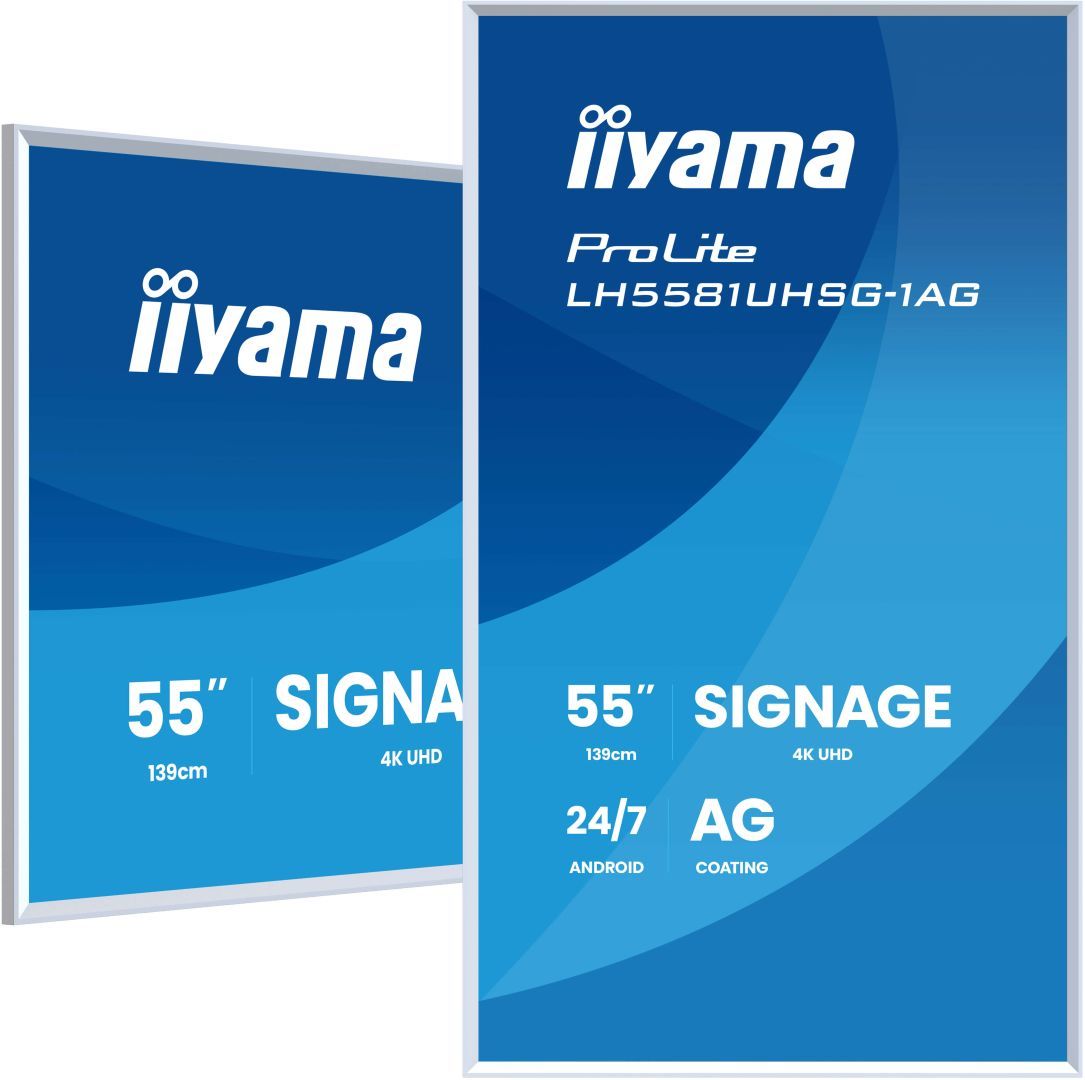 iiyama 55" LH5581UHSG-1AG LED Signage Display iiyama 55" LH5581UHSG-1AG LED Signage Display