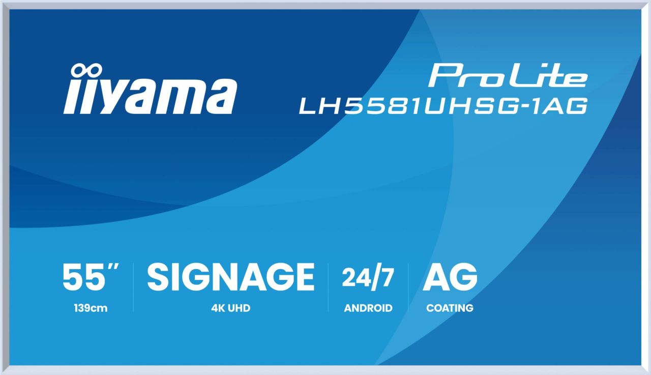 iiyama 55" LH5581UHSG-1AG LED Signage Display iiyama 55" LH5581UHSG-1AG LED Signage Display