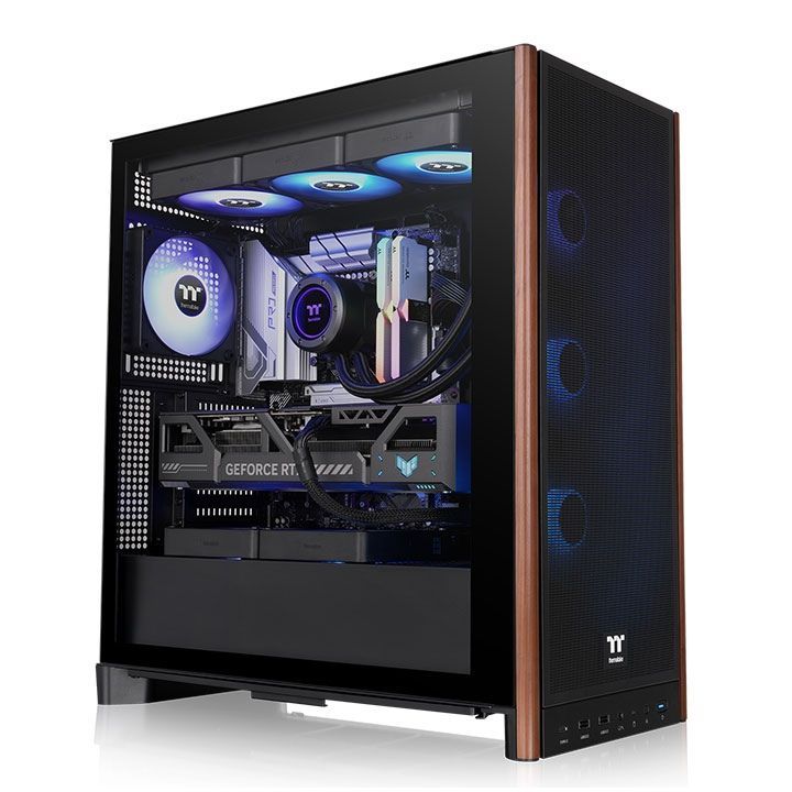 Thermaltake S370 WS Tempered Glass Black Thermaltake S370 WS Tempered Glass Black