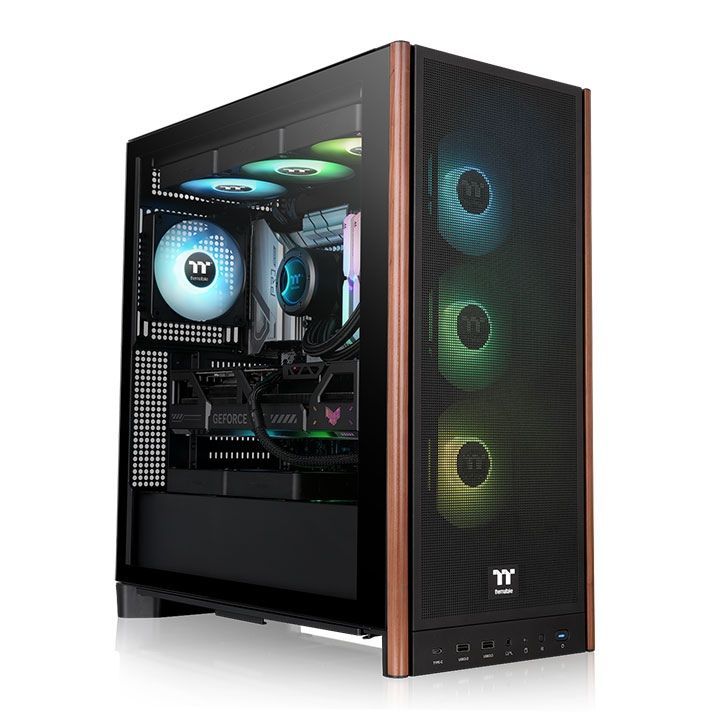 Thermaltake S370 WS Tempered Glass Black Thermaltake S370 WS Tempered Glass Black