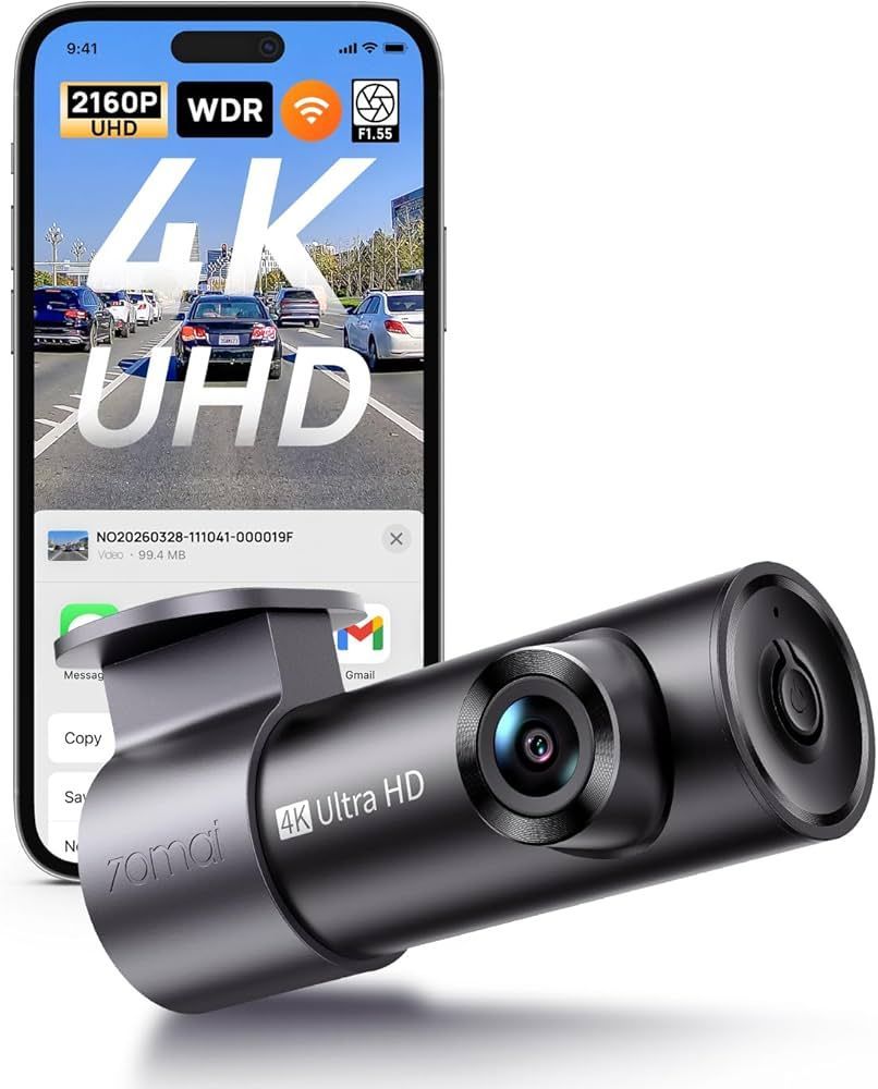 Xiaomi 70mai Dash Cam M310 Plus 4K Grey Xiaomi 70mai Dash Cam M310 Plus 4K Grey