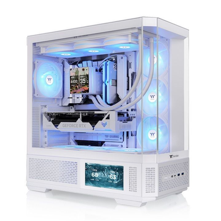 Thermaltake View 370 TG ARGB Tempered Glass Snow White Thermaltake View 370 TG ARGB Tempered Glass Snow White