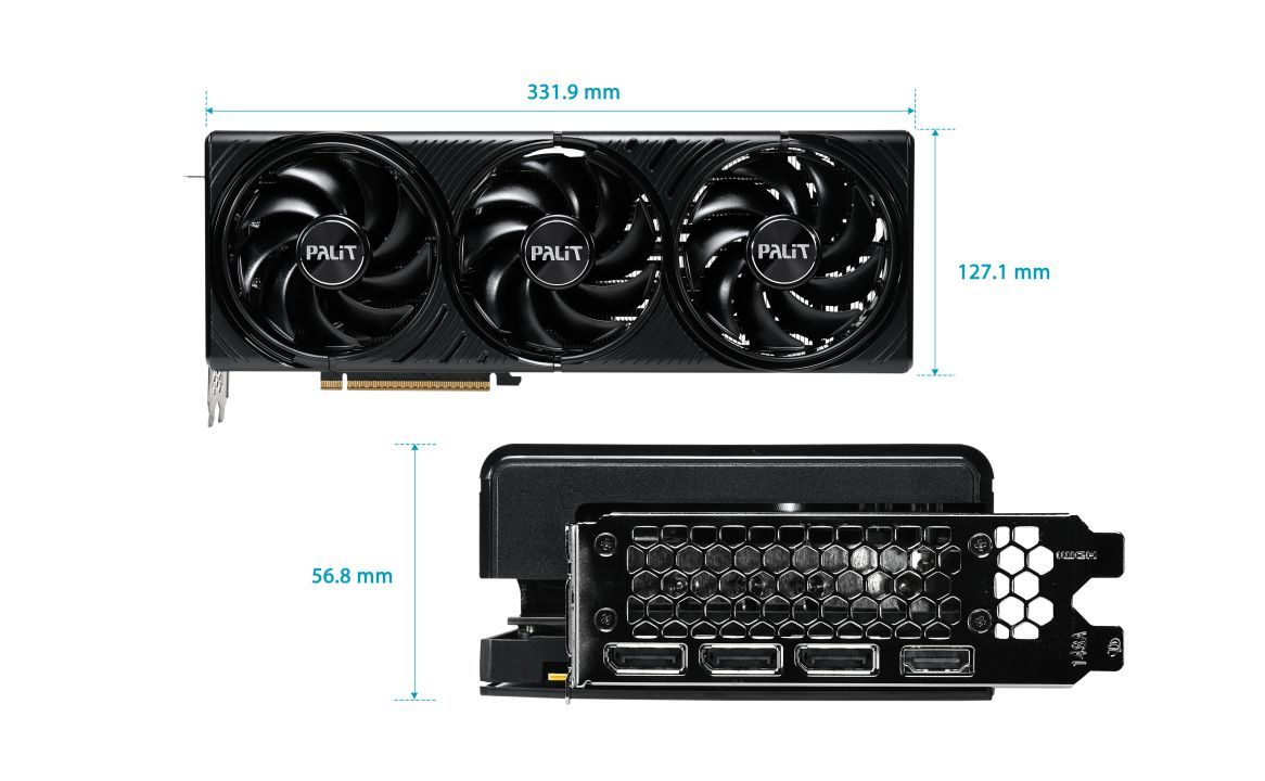 Palit GeForce RTX5080 16GB DDR7 Infinity Palit GeForce RTX5080 16GB DDR7 Infinity