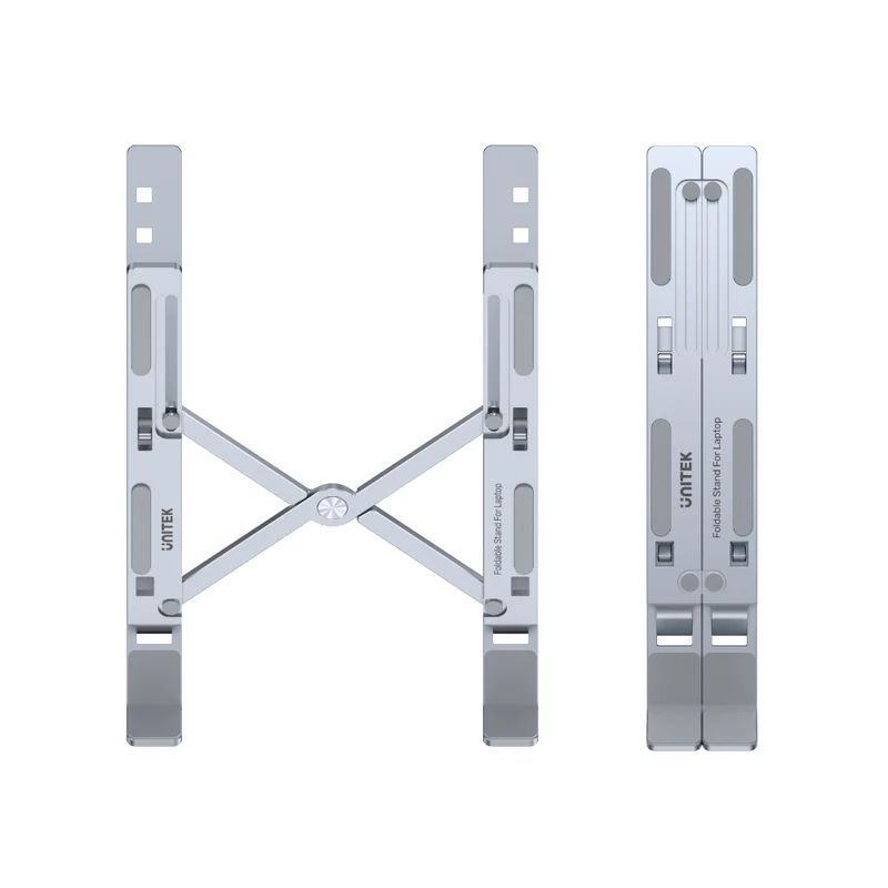 Unitek Mechanical Foldable Laptop Stand Silver Unitek Mechanical Foldable Laptop Stand Silver