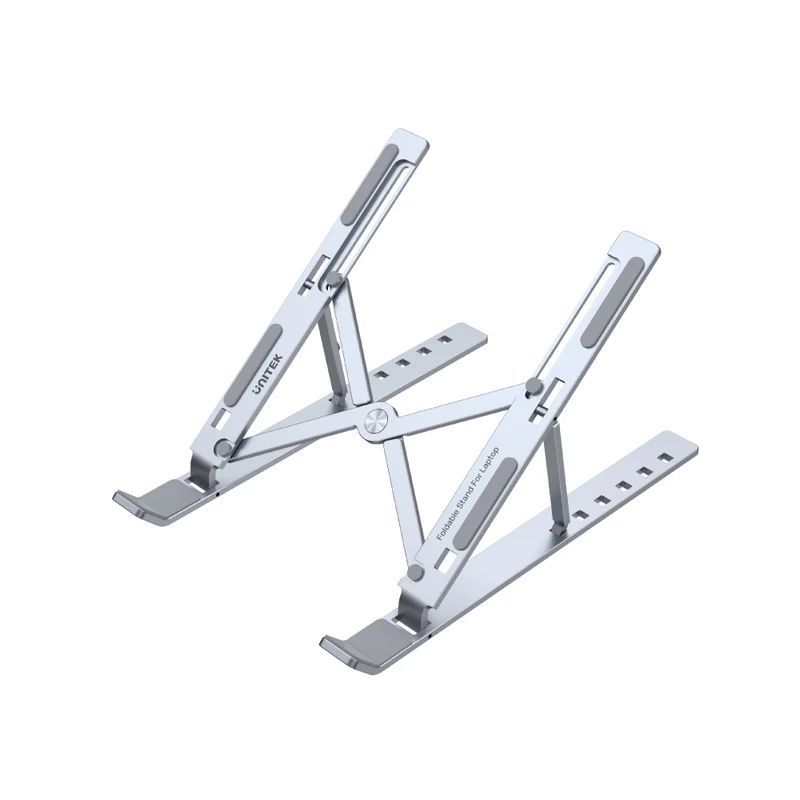 Unitek Mechanical Foldable Laptop Stand Silver Unitek Mechanical Foldable Laptop Stand Silver