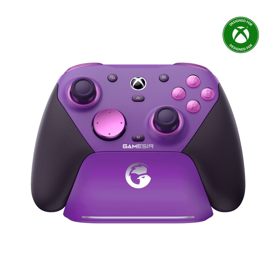 GameSir G7 Pro Tri-Mode Wireless Bluetooth Gamepad Plum Purple