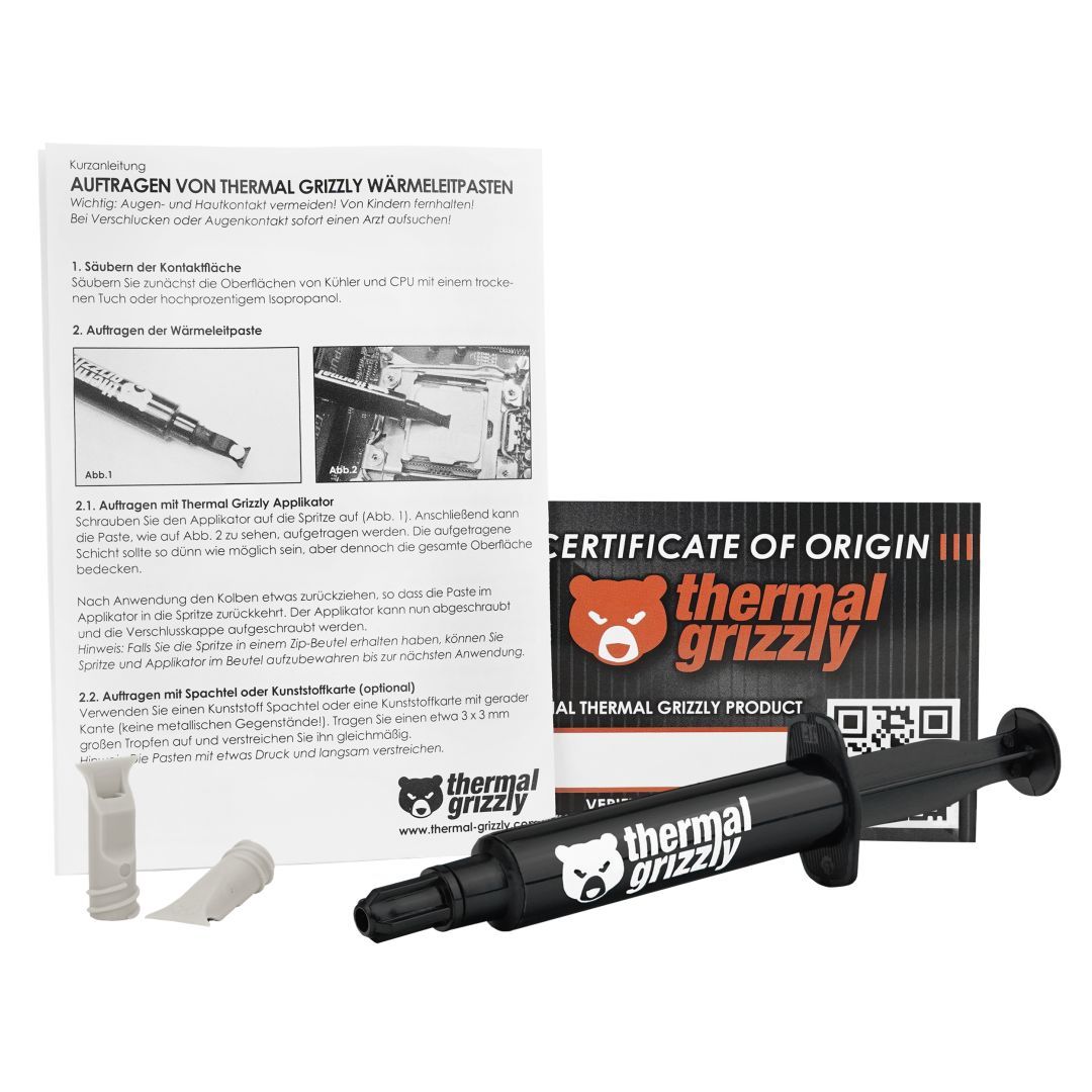 Thermal Grizzly Kryonaut Extreme Hővezető Paszta 6g Thermal Grizzly Kryonaut Extreme Hővezető Paszta 6g