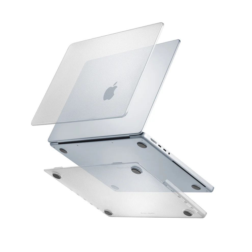 Pipetto Hardshell Dots Case for MacBook Neo 13" (A18 Pro) Frosted Clear
