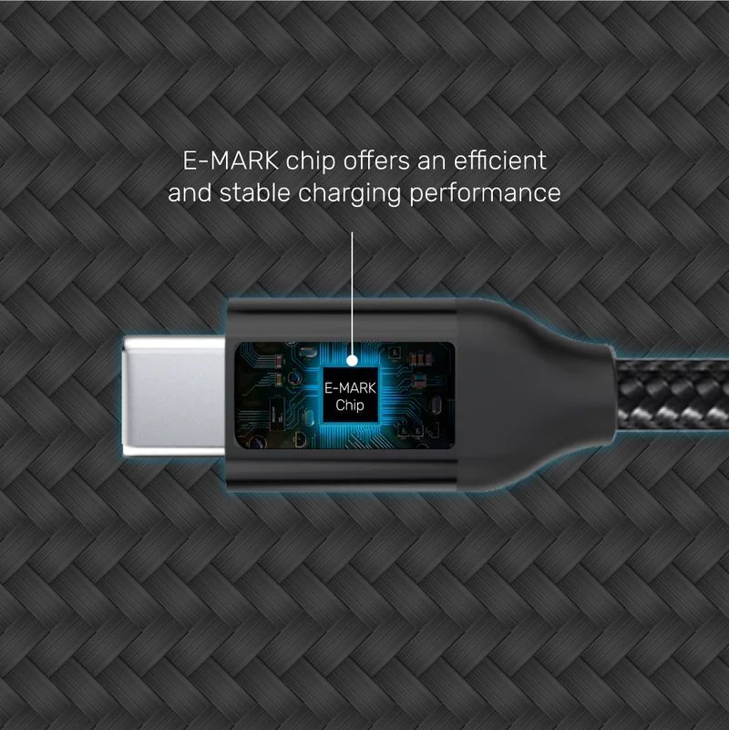 Unitek USB-C 100W PD Fast Charging Cable with Data 2m Black Unitek USB-C 100W PD Fast Charging Cable with Data 2m Black