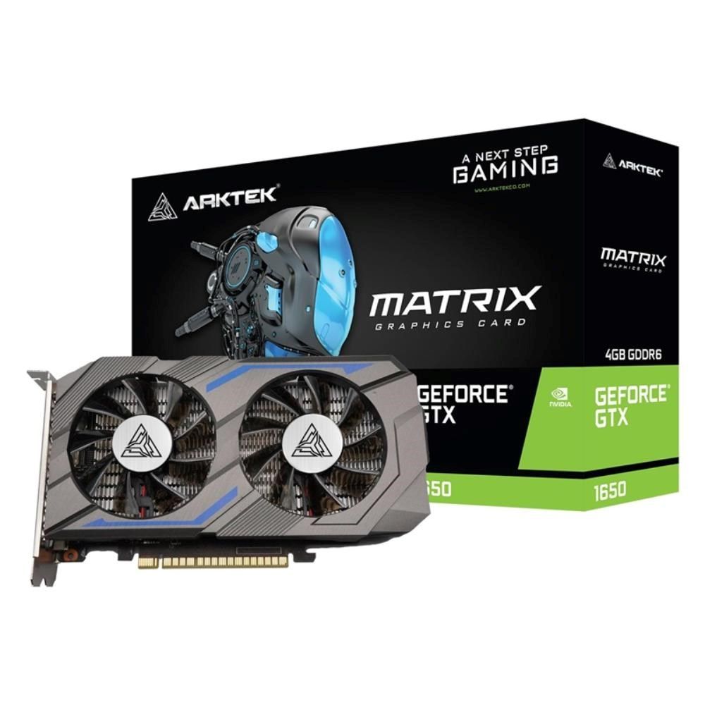 Arktek GeForce GTX 1650 4GB DDR6 Matrix Arktek GeForce GTX 1650 4GB DDR6 Matrix