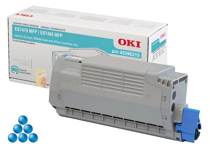 Oki 45396215 Cyan toner