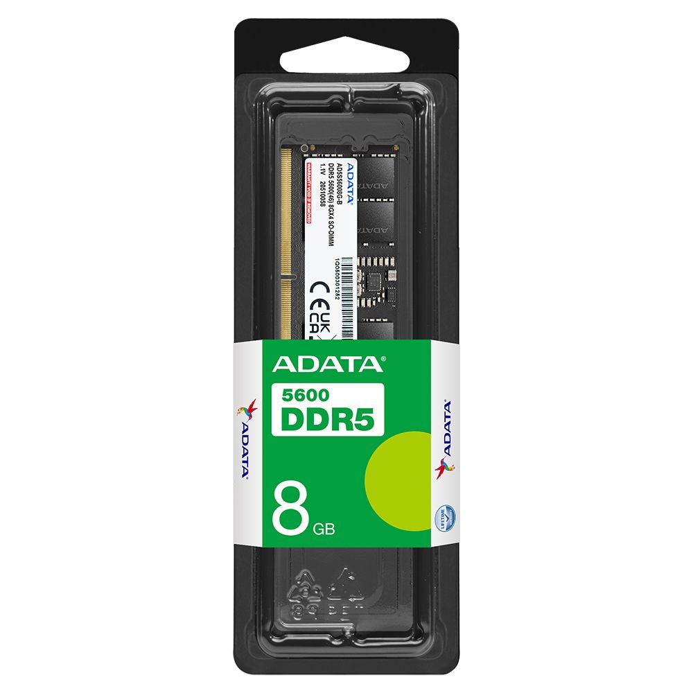 A-Data 8GB DDR5 5600MHz SODIMM A-Data 8GB DDR5 5600MHz SODIMM