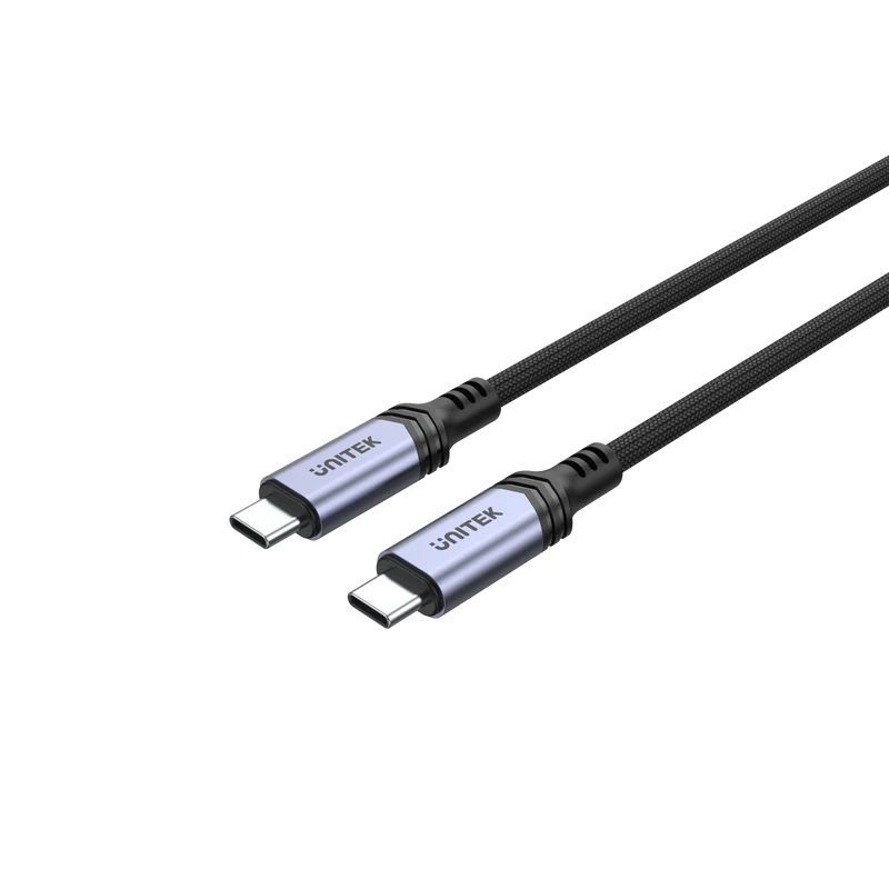 Unitek USB-C 240W Power Delivery 3.1 Charging Cable 2m Black Unitek USB-C 240W Power Delivery 3.1 Charging Cable 2m Black