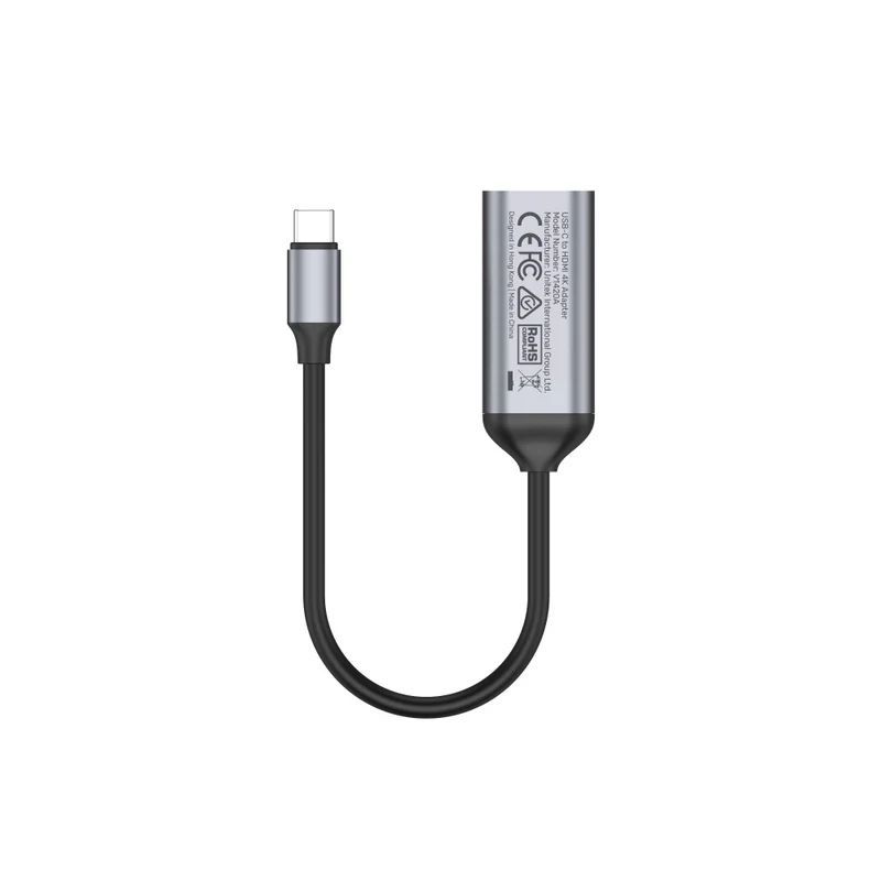 Unitek USB-C to HDMI 4K Adapter Space Grey Unitek USB-C to HDMI 4K Adapter Space Grey