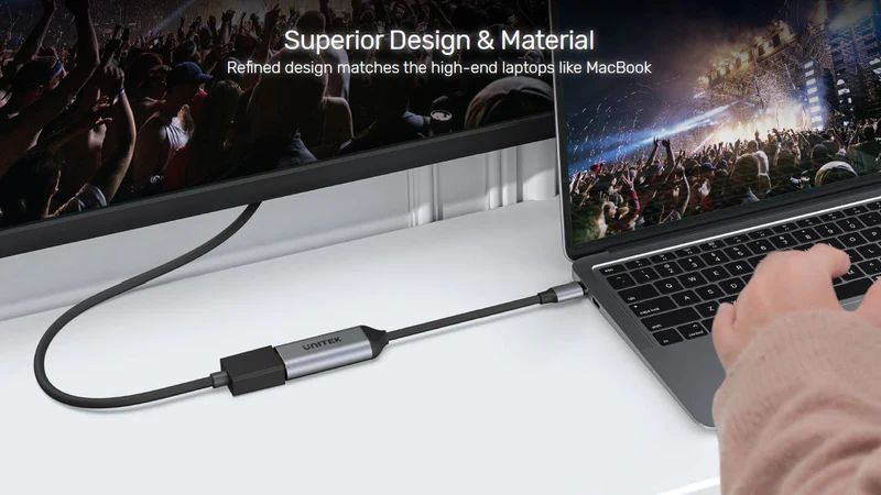 Unitek USB-C to HDMI 4K Adapter Space Grey Unitek USB-C to HDMI 4K Adapter Space Grey