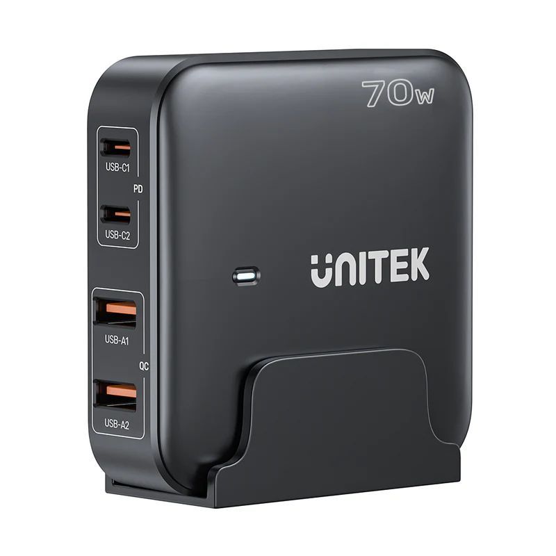 Unitek 70W Desktop GaN Charging Station Black Unitek 70W Desktop GaN Charging Station Black