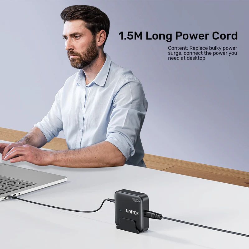 Unitek 100W Desktop GaN Charging Station White Unitek 100W Desktop GaN Charging Station White