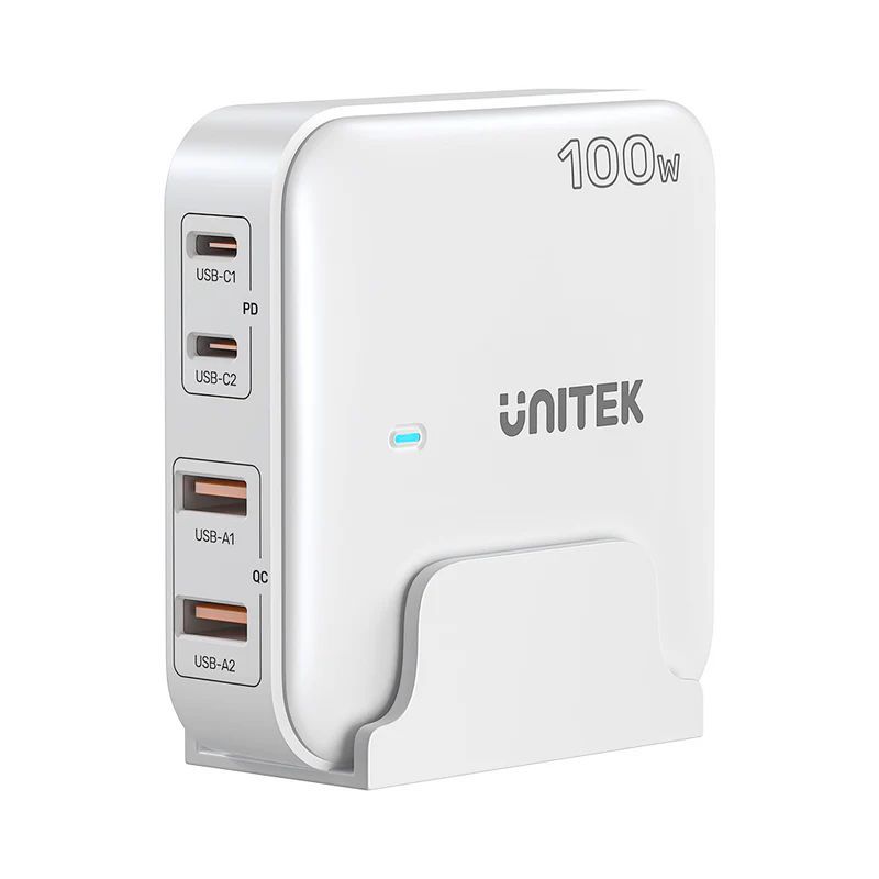 Unitek 100W Desktop GaN Charging Station White Unitek 100W Desktop GaN Charging Station White