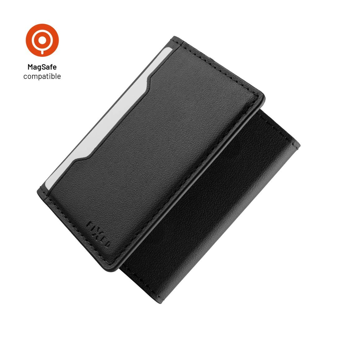 FIXED MagSafe háromrészes pénztárca, fekete FIXED MagSafe háromrészes pénztárca, fekete