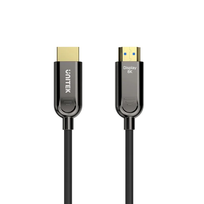 Unitek Fiber Optic 8K HDMI Cable 10m Black Unitek Fiber Optic 8K HDMI Cable 10m Black