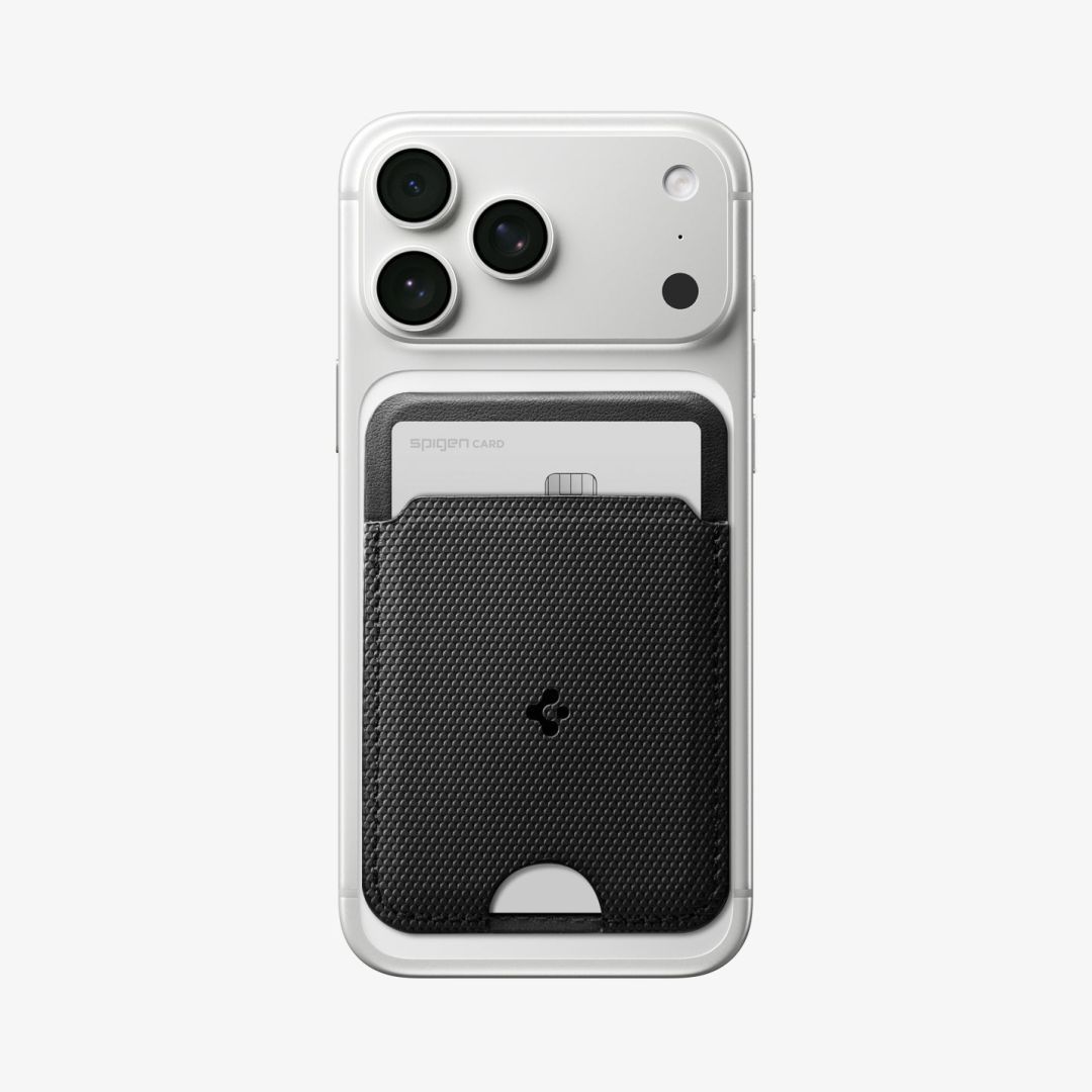 Spigen Slim Fold Stand MagSafe Wallet 1 Card Black Spigen Slim Fold Stand MagSafe Wallet 1 Card Black