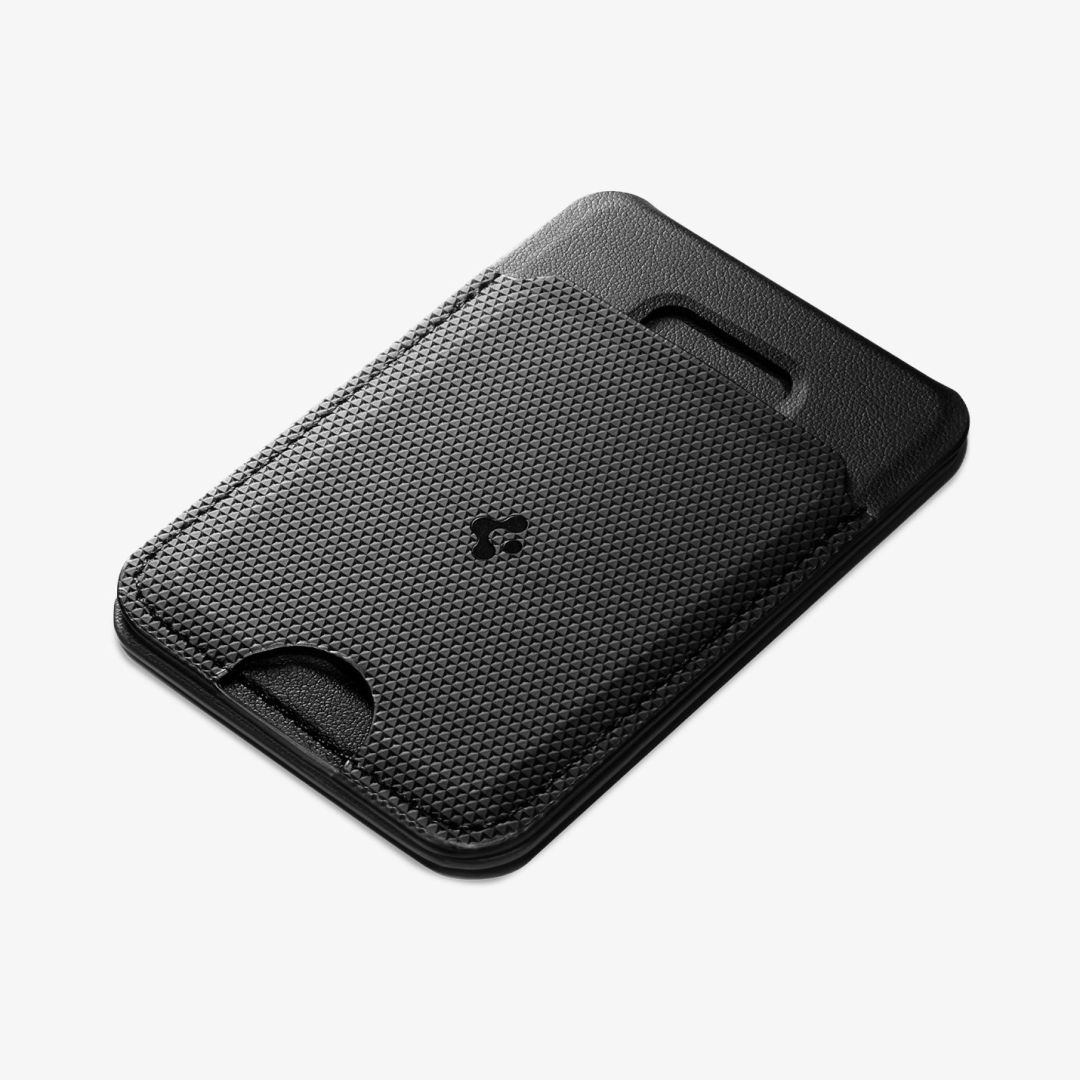 Spigen Slim Fold Tripod MagSafe Wallet 1 Card Black Spigen Slim Fold Tripod MagSafe Wallet 1 Card Black