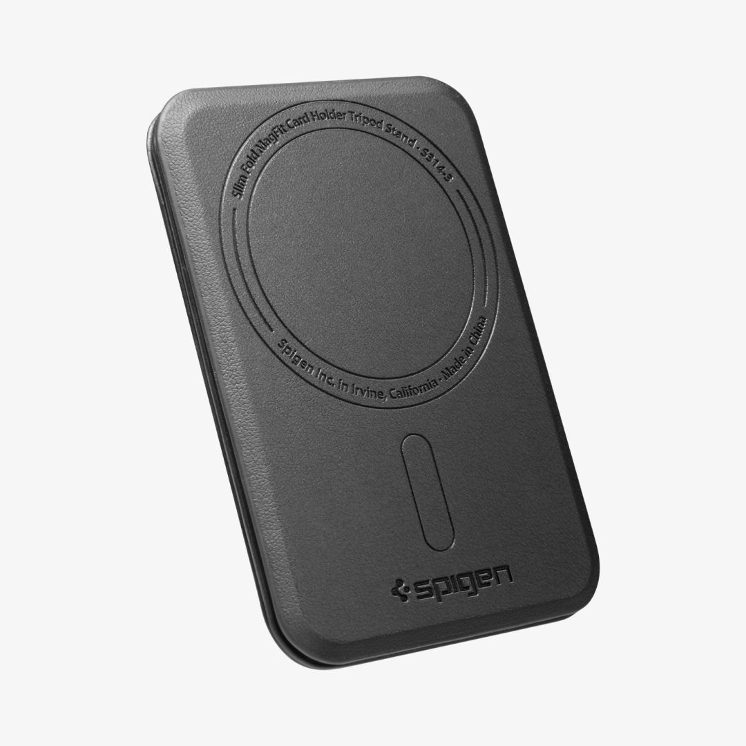 Spigen Slim Fold Tripod MagSafe Wallet 1 Card Black Spigen Slim Fold Tripod MagSafe Wallet 1 Card Black