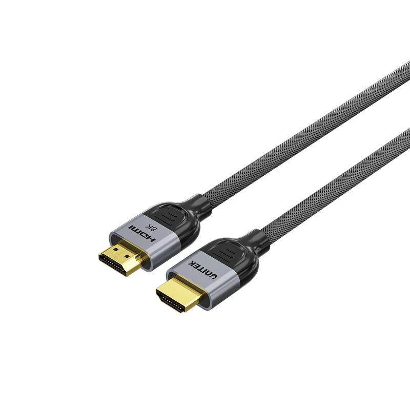 Unitek 8K Braided Nylon HDMI Cable 1m Grey Unitek 8K Braided Nylon HDMI Cable 1m Grey