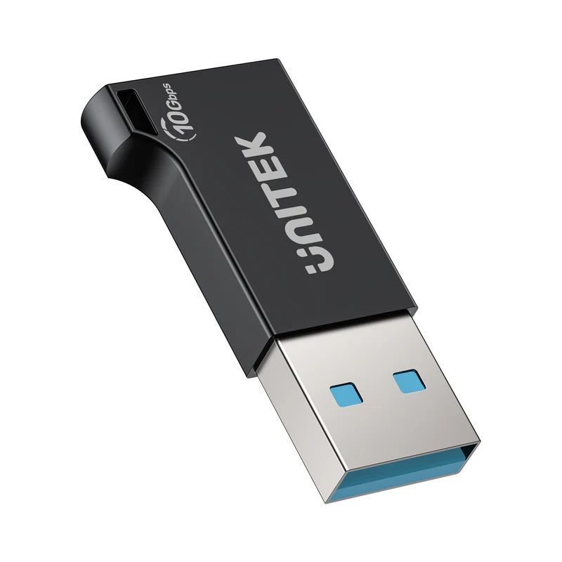 Unitek 10Gbps USB-A to USB-C Adapter Black Unitek 10Gbps USB-A to USB-C Adapter Black