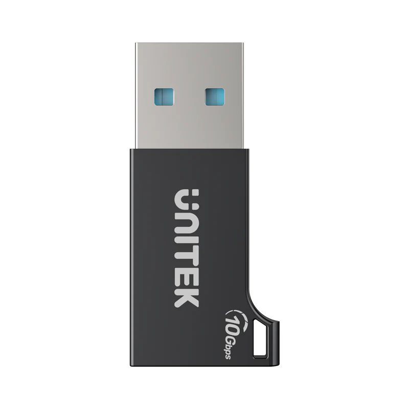 Unitek 10Gbps USB-A to USB-C Adapter Black Unitek 10Gbps USB-A to USB-C Adapter Black