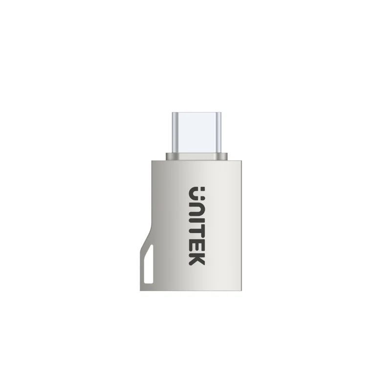 Unitek USB-C to USB-A OTG Adapter Silver Unitek USB-C to USB-A OTG Adapter Silver