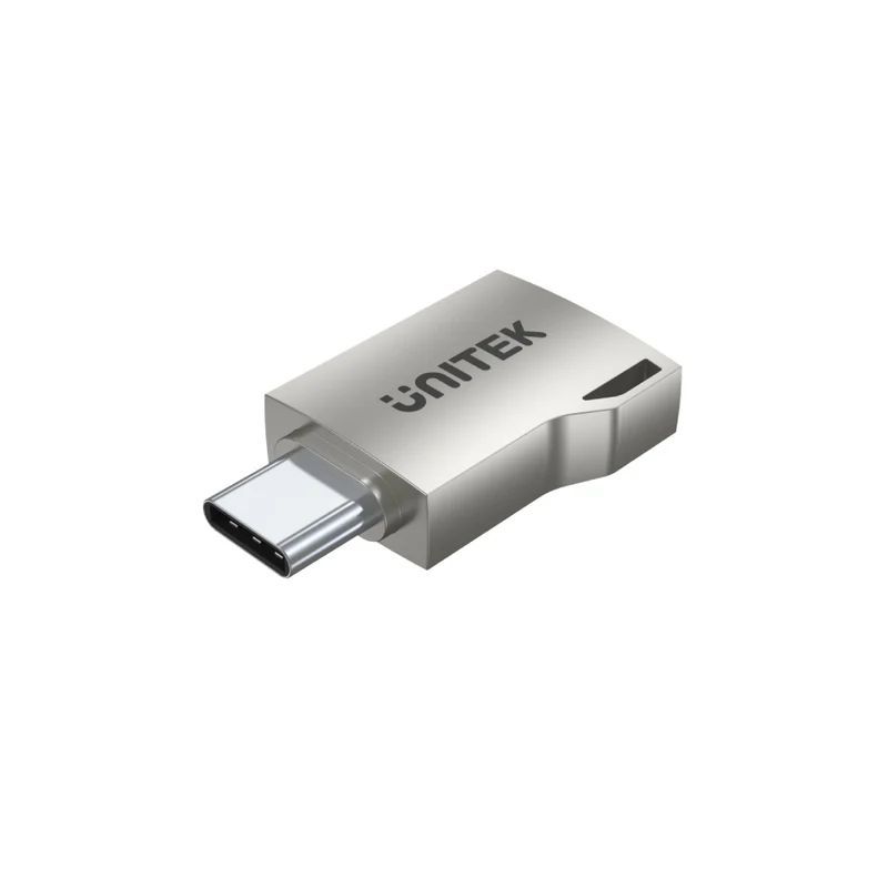 Unitek USB-C to USB-A OTG Adapter Silver Unitek USB-C to USB-A OTG Adapter Silver