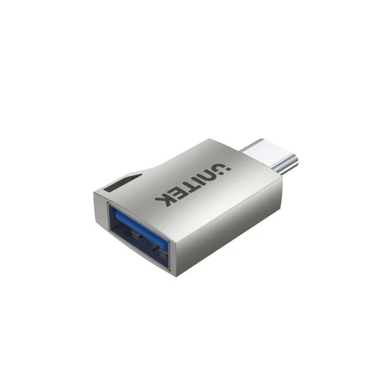 Unitek USB-C to USB-A OTG Adapter Silver Unitek USB-C to USB-A OTG Adapter Silver