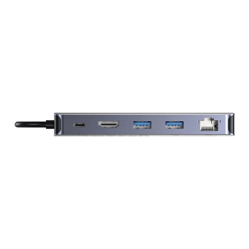 Unitek 6-in-1 USB-C Hub with M.2 SSD Enclosure Space Grey Unitek 6-in-1 USB-C Hub with M.2 SSD Enclosure Space Grey