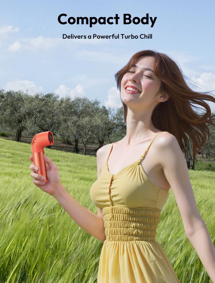 Aecooly Aero Ultra Handheld High-Speed Fan Orange Aecooly Aero Ultra Handheld High-Speed Fan Orange