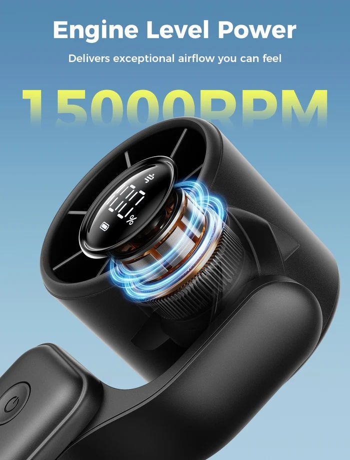 Aecooly Air Gimbal Portable Handheld Fan Black Aecooly Air Gimbal Portable Handheld Fan Black