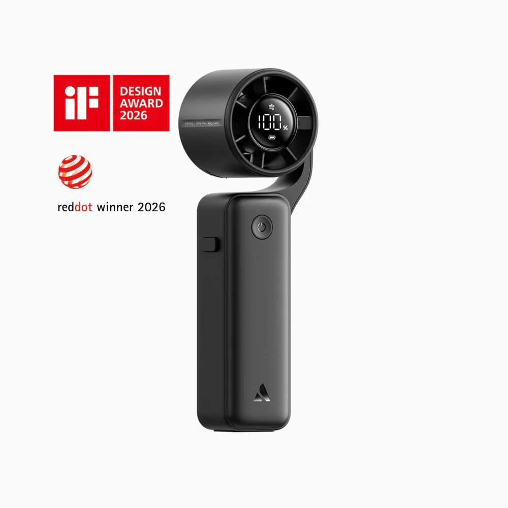 Aecooly Air Gimbal Portable Handheld Fan Black Aecooly Air Gimbal Portable Handheld Fan Black